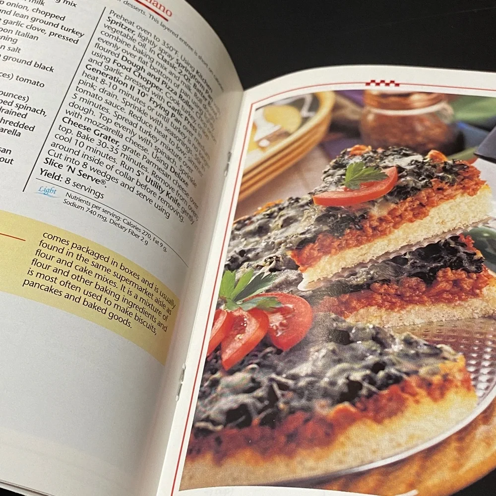 Six assorted cookbooks